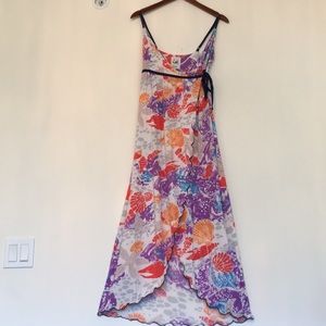 Anthropologie Mermaid Label Maxi Dress
